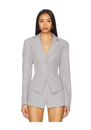 ALL THE WAYS Johanne Blazer in Grey. Size L. Also in M, S, XL, XXS.