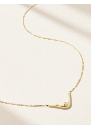 Mizuki - 14-karat Gold Diamond Necklace - One size