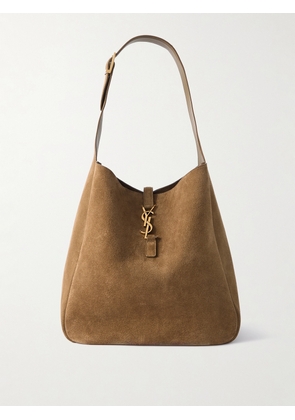 SAINT LAURENT - Le 5 À 7 Supple Large Suede Shoulder Bag - Brown - One size