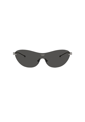 Diesel Shield Sunglasses in Black.