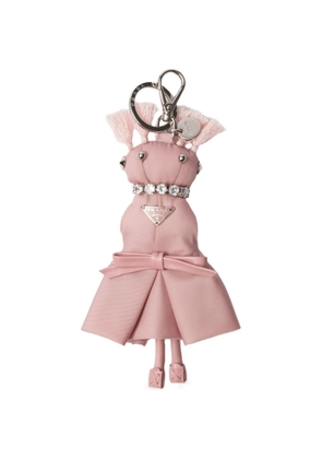 Prada tassel charm keyring - Pink