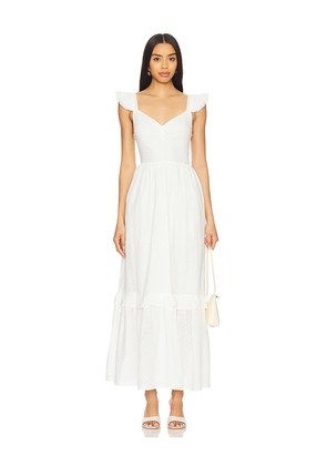 Cleobella Nica Maxi Dress in White. Size L. Also in S.