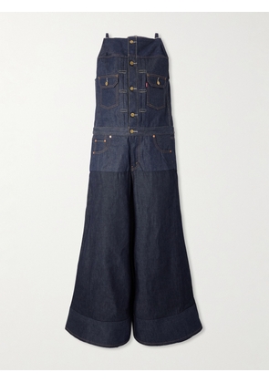 Sacai - + Levi's Paneled Denim Jumpsuit - Blue - 1,2,3,4
