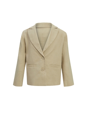 Bardot Junior Kids Charles Blazer in Beige. Size 4. Also in 5, 6, 7.