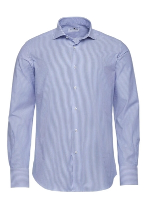 LOJA DAS MEIAS striped shirt - Blue