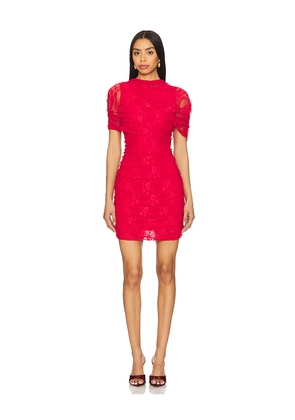 Amanda Uprichard Evianna Dress in Red. Size M. Also in S, XL, XS.