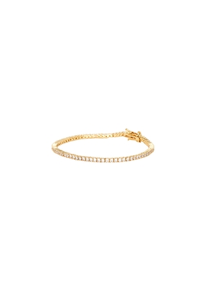 BRACHA Darsita Bracelet in Metallic Gold.