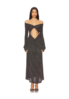 Beaufille Crosby Dress in Black. Size L. Also in M, S, XS.