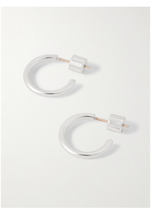 Jennifer Fisher - Thread Huggies Silver-plated Hoop Earrings - One size