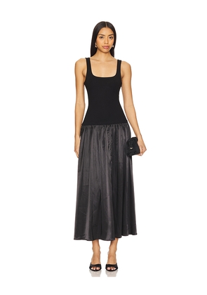 ALL THE WAYS Sandara Dress in Black. Size M. Also in S, XS, XXS.