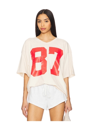 DAYDREAMER 87 Oversized Jersey in White. Size L. Also in M.