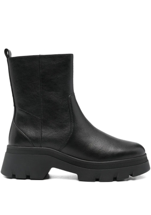 Geox 40mm Pluette leather boots - Black