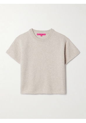 The Elder Statesman - Cashmere Sweater - Ecru - x small,small,medium,large