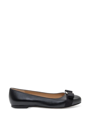 Ferragamo Varina bow-detail ballet flats - Black
