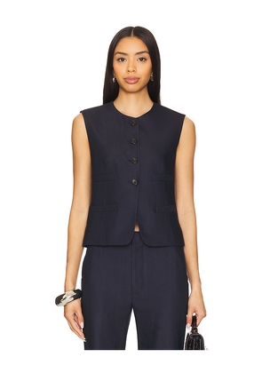 A.L.C. Georgie Vest in Navy. Size 10. Also in 12, 8.