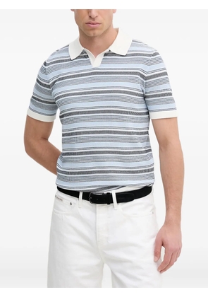 LIU JO striped knitted T-shirt - Blue