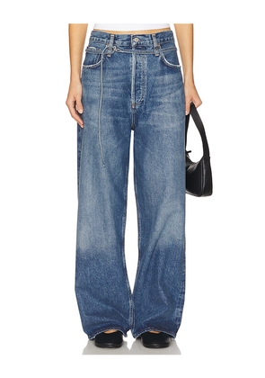 AGOLDE Emmi Jeans in Blue. Size 25. Also in 29, 30, 31.