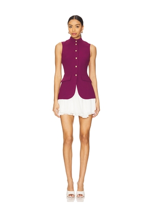 Amanda Uprichard Justine Dress in Burgundy. Size L. Also in M, S, XL, XS.