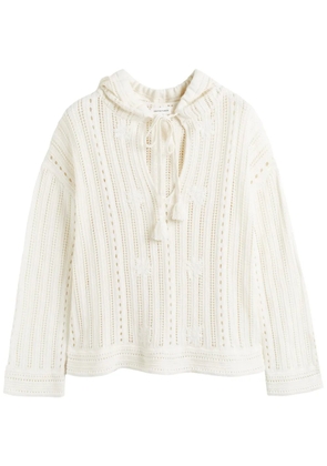 Chinti & Parker x Laura Whitmore Bohemian hoodie - Neutrals