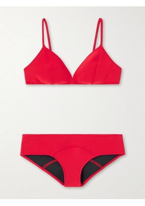 Lisa Marie Fernandez - Giovanna Neoprene Bikini - Red - 1,2,3,4