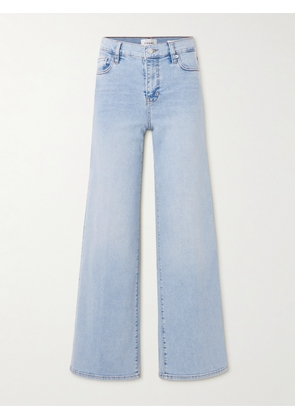 FRAME - Le Slim Palazzo Straight-leg Jeans - Blue - 23,24,25,26,27,28,29,30,31,32,33