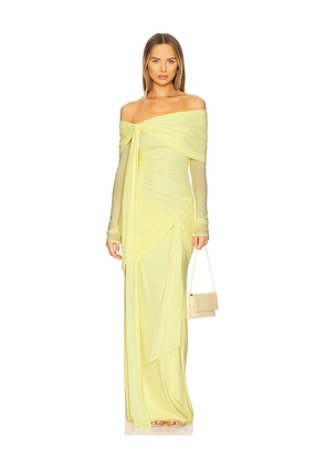 Deme by Gabriella Heloise Dress in Lemon. Size L. Also in M, S, XS.