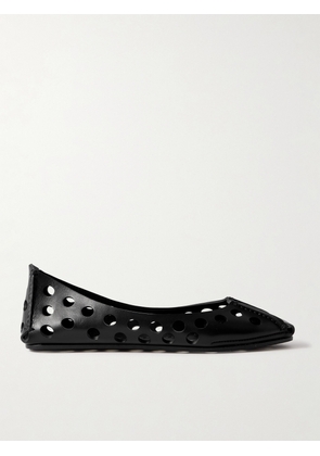 Alaïa - Perforated Leather Ballet Flats - Black - IT36,IT37,IT38,IT39,IT40,IT41,IT42