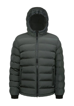 Geox zip-fastening hooded puffer jacket - Green