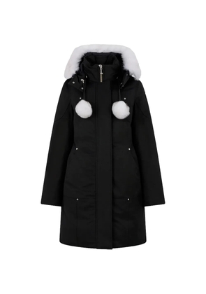 Moose Knuckles Original Stirling trimmed parka - Black