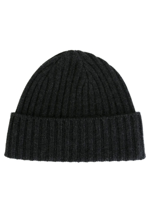 N.Peal ribbed beanie - Grey