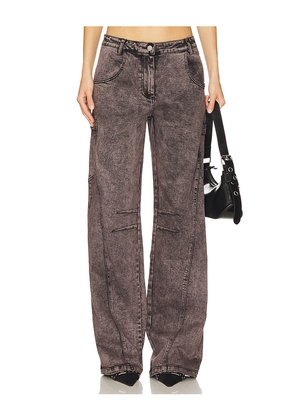 BY.DYLN Armen Jeans in Brown. Size L. Also in XL.