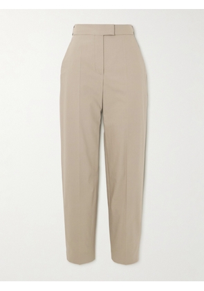 Brunello Cucinelli - Cotton-blend Twill Tapered Pants - Neutrals - IT36,IT38,IT40,IT42,IT44,IT46,IT48,IT50