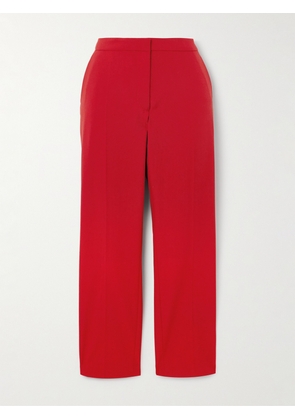 Dries Van Noten - Wool Straight-leg Pants - Red - FR 34,FR 36,FR 38,FR 40,FR 42,FR 44