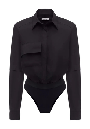 ANNAFOXY body style shirt - Black
