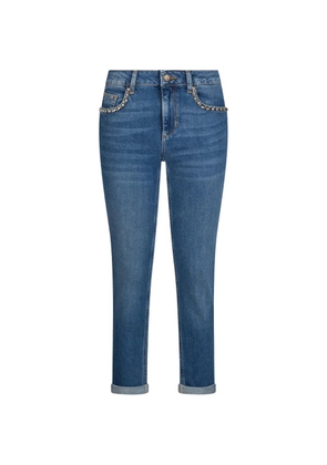 LIU JO turn-up skinny jeans - Blue
