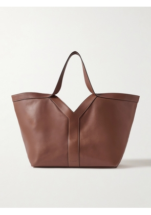 SAINT LAURENT - Y Leather Tote - Brown - One size