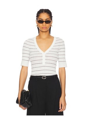 A.L.C. Francis Top in White. Size L. Also in M, S.