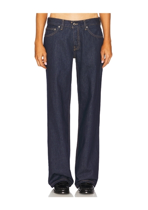 EB Denim Low Rise Baggy Jeans in Blue. Size 24. Also in 23, 26, 27, 28, 29.