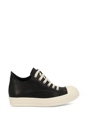 Rick Owens leather sneakers - Black