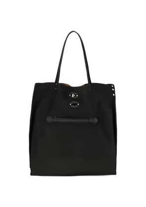 Zanellato medium Amoretto stud-detail tote bag - Black