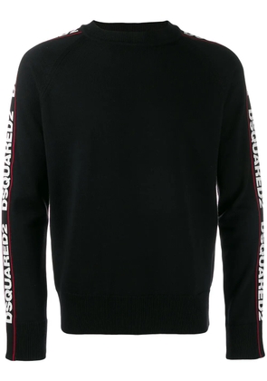 DSQUARED2 side logo band jumper - Black