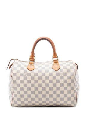 Louis Vuitton Pre-Owned 2011 Damier Azur Speedy 30 boston bag - White