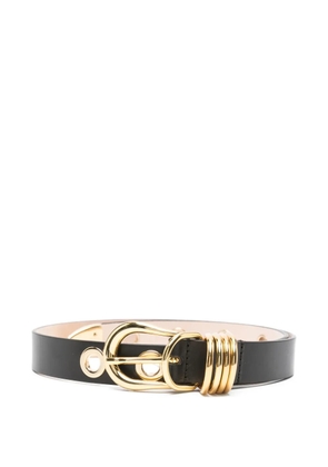 Déhanche Hollyhock Rivet belt - Black