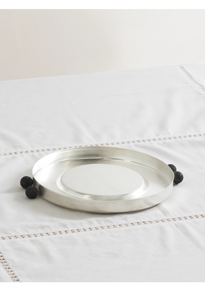 Natalia Criado - Lava Silver-plated Plate - One size