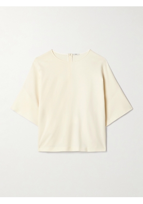 FFORME - Tenley Wool-blend Top - Off-white - x small,small,medium,large,x large