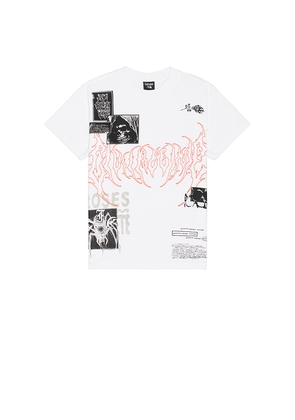 Civil Regime It's Our Time Boxy Tee in White. Size L. Also in M.