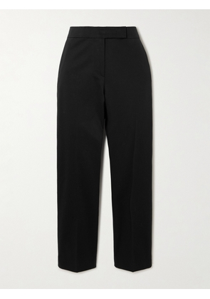 Max Mara - Okra Cotton-blend Flared Pants - Black - UK 2,UK 4,UK 6,UK 8,UK 10,UK 12,UK 14,UK 16,UK 18