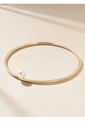 Sophie Bille Brahe - La Beauté 14-karat Recycled Gold Pearl Necklace - Silver - One size