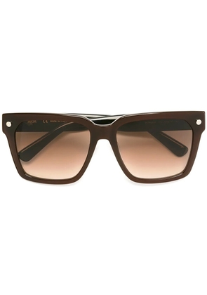 MCM 'Square Visetos' sunglasses - Brown