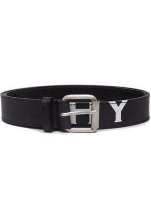 Philosophy Di Lorenzo Serafini logo-print belt - Black
